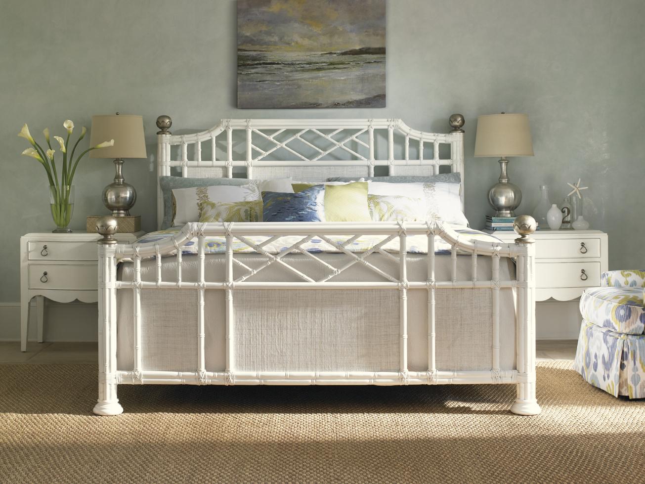 Tommy Bahama Home Ivory Key 543623x2+543134Cx1 King Bedroom Group Baer's Furniture Bedroom